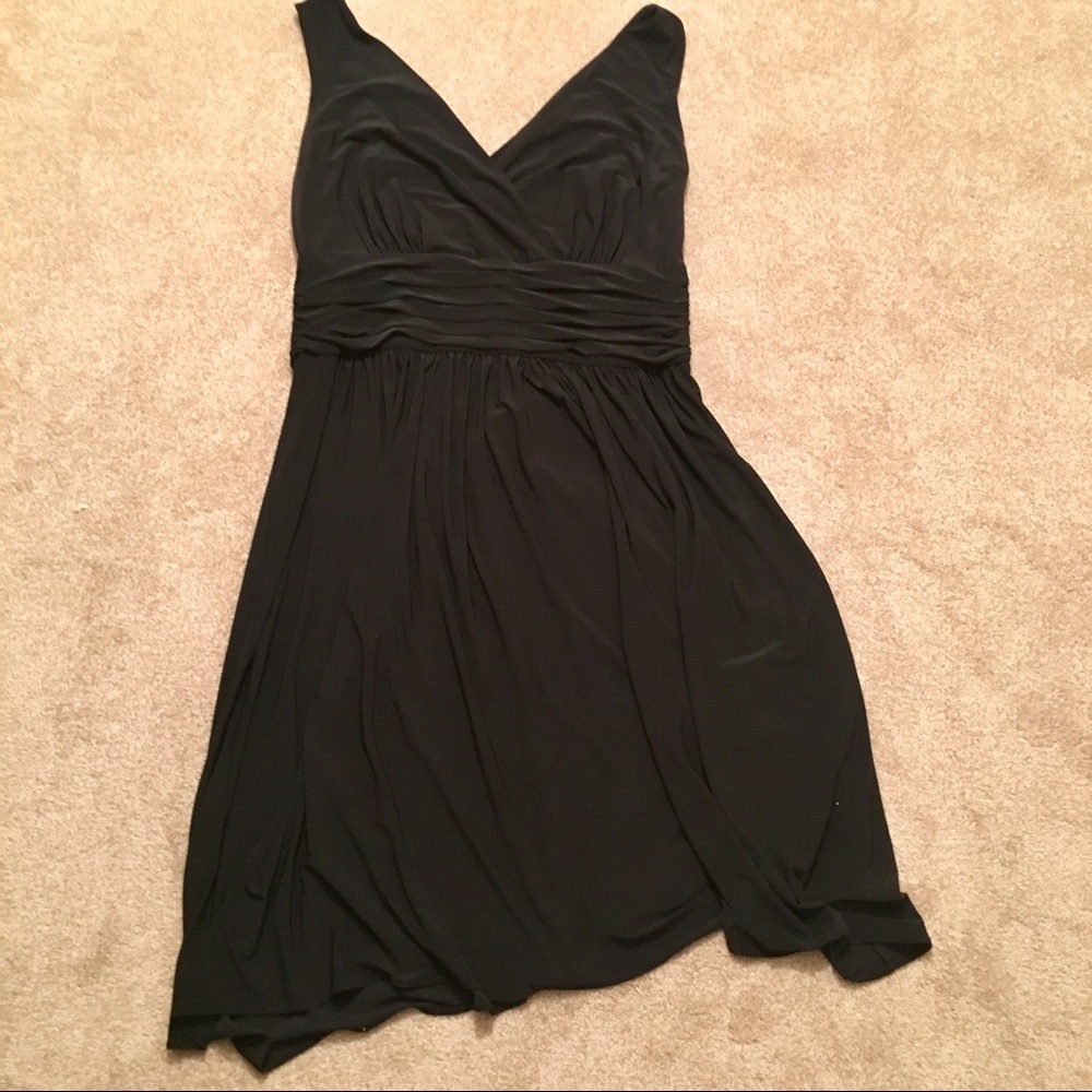Black Fit and Flare Dress